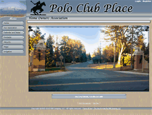 Tablet Screenshot of poloclubplace.com